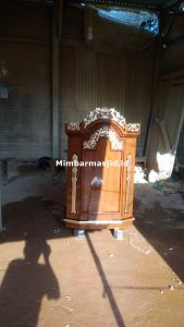 Jual Mimbar Masjid Jati Ukiran Jepara