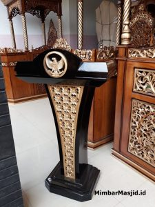 Harga Mimbar Podium Ceramah Jati