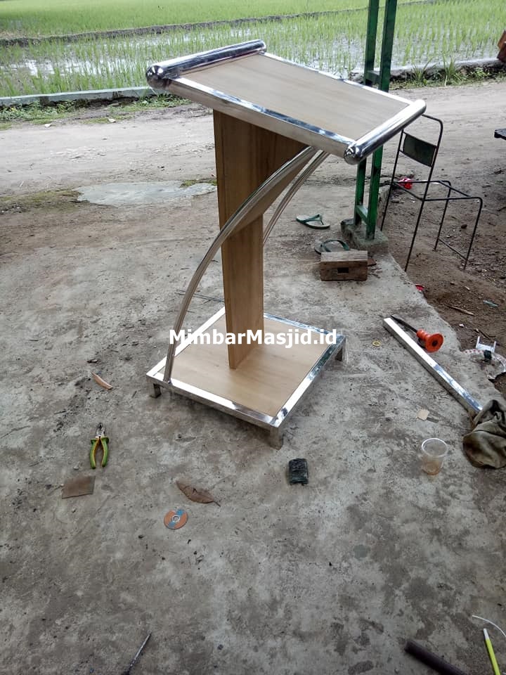 Harga Mimbar Podium Stainless Murah