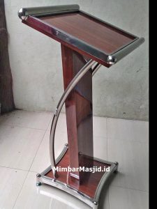 Harga Podium Mimbar Masjid Stainless