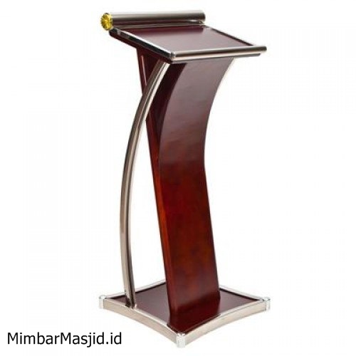 Mimbar Podium Minimalis Stainless Murah